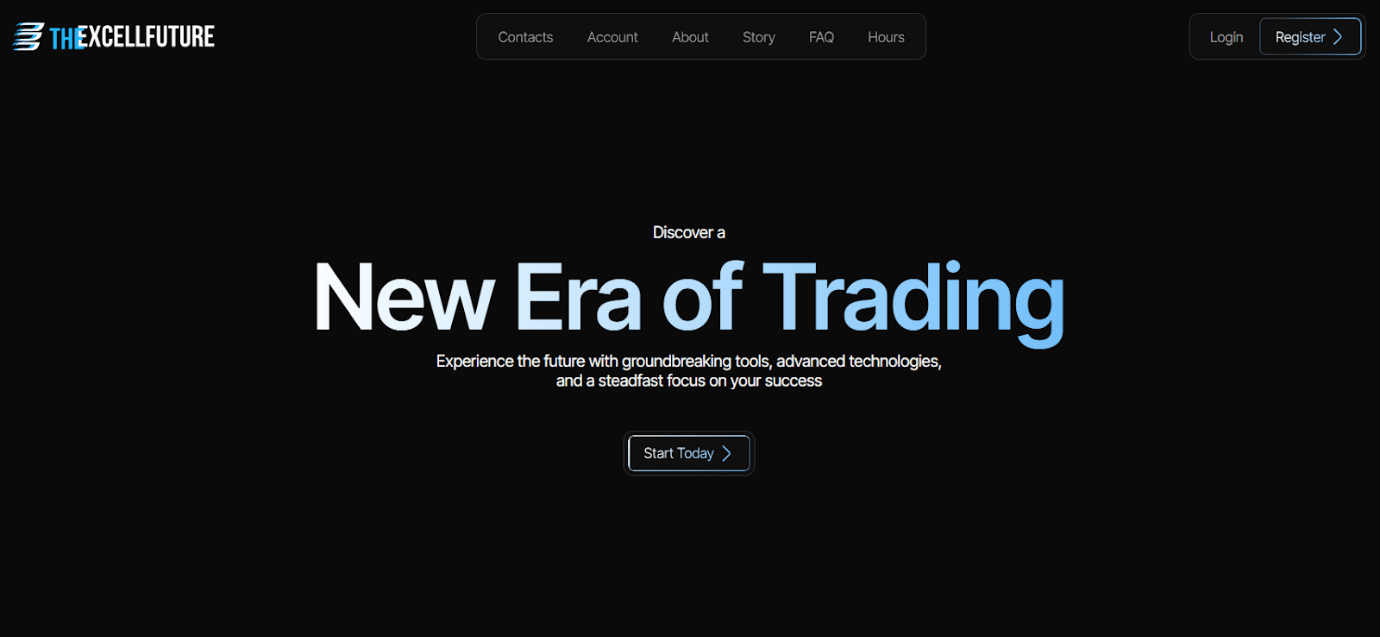 TheExcellFuture.com reviews – Account Types