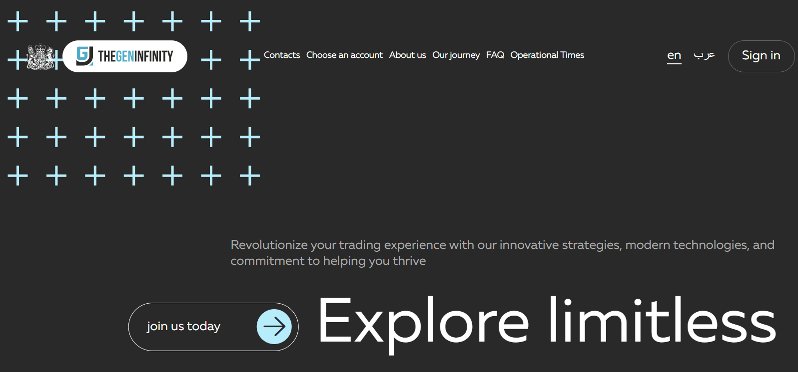 TheGenInfinity.com reviews – Account Types